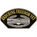 Enduring Freedom Veteran CIB Magnet 