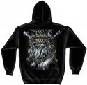 NEVER RETREAT NEVER SURRENDER HOODED SWEATSHIRT