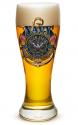 NAVY THE SEA IS OURS PILSNER GLASS