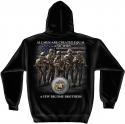 USMC BROTHERHOOD HOODED SWEATSHIRT