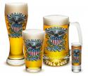 NAVY FULL PRINT EAGLE GLASSWARE SET NAVY FULL PRINT EAGLE GLASSWARE SET