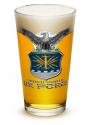 AIR FORCE USAF MISSILE PINT GLASS
