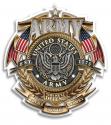 Army Gold Shield Badge Of Honor