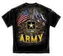 ARMY DOUBLE FLAG EAGLE T-SHIRT