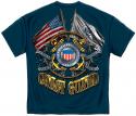 DOUBLE FLAG COAST GUARD T-SHIRT