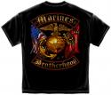 USMC BROTHERHOOD DISTRESSED GOLD FOIL