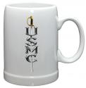 USMC SWORD STONEWARE MUG