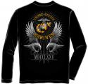 USMC MARINE CORPS FOUNDED DATE 1775 LONG SLEEVE T-SHIRT
