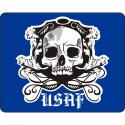 USAF with Skull Mouse Pad