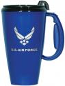 US Air Force Hap Wings 16 oz Travel Mug with  Lid