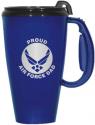  Air Force Dad Hap Wings 16 oz Travel Mug with  Lid