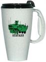 Army Stryker 16 oz Travel Mug with Black Lid