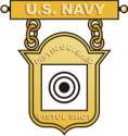 Navy Distinguished Pistol Shot Decal