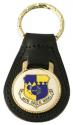 Air Force 45th Space Wing Leather Key Fob