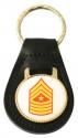 USMC E-9 Master GSGT Leather Key Fob USMC E-9 Master GSGT Leather Key Fob