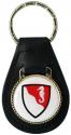 Army 36th Engineer Brigade Leather Key Fob