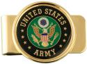 US Army Crest Money Clip