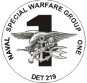 Naval Special Warfare Group Det. 219 Decal