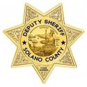 Solano County, California Sheriff's Department Badge All Metal Sign With Your Ba