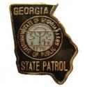 Georgia State Patrol Police Patch Pin