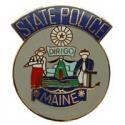 Maine State Police Patch Pin