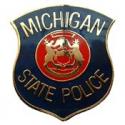 Michigan State Police Patch Pin