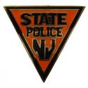 New Jersey State Police Patch Pin
