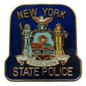 New York State Police Patch Pin