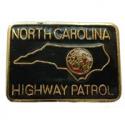 North Carolina Highway Patrol Police Patch Pin