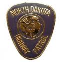 North Dakota Highway Patrol Police Patch Pin