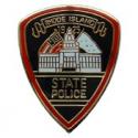 Rhode Island State Police Patch Pin