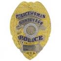 San Diego, CA Police Badge Pin
