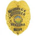 Ventura, CA Police Badge Pin