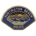 Huntington Beach, CA Police Patch Pin
