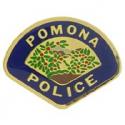 Pomona, CA Police Patch Pin