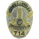 Los Angeles Police Officer, CA Police Badge Pin