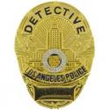 Los Angeles Detective, CA Police Badge Pin