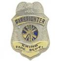 Chino, CA. Fire Department Badge Pin