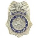 US Fed Fire Fighter Badge Pin