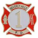 Beverly Hills, CA. Fire Dept. Badge Pin