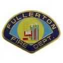 Fullerton Fire Dept. Badge Pin