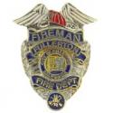 Fullerton, CA. Fire Dept.  Badge Pin