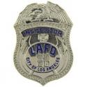 LAFD Inspector Badge Pin