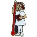 Nurse Thermometer Pin