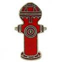 Fire Fighter Hydrant Red Pin