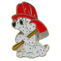 Fire Fighter Dog/Axe Pin