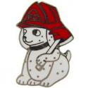 Fire Fighter Dog/Axe Pin