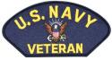 US Navy Veteran Patch 