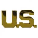 US lettering Gold Pin