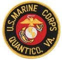 US Marine Corps Quantico VA Patch